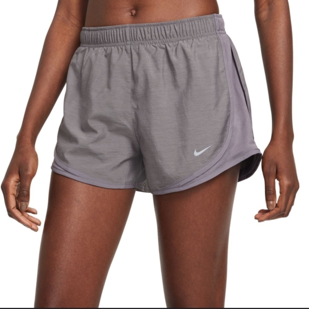 Nike Gunsmoke Heather Tempo Running Shorts - Picture 1 of 7